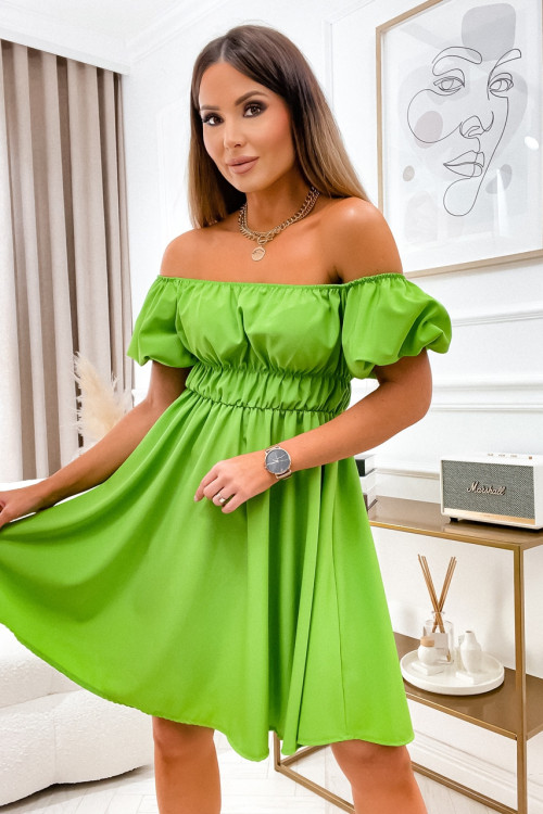 Sukienka LA MONNA COCO basic and pretty GREEN
