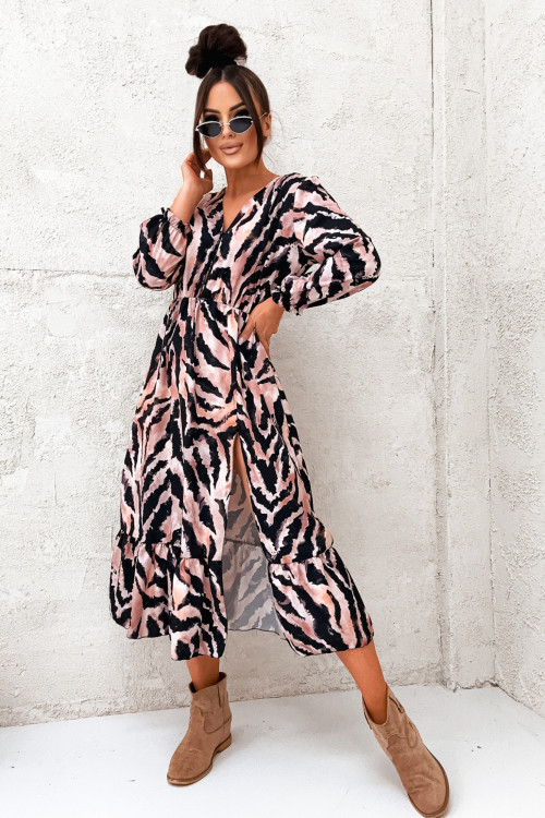 Sukienka CLARRA MILLANO no 6 zebra