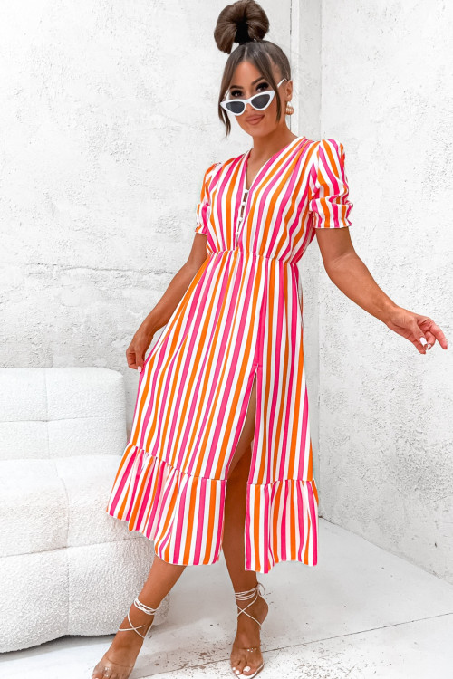 Sukienka MILLANO SUMMER trendy striped