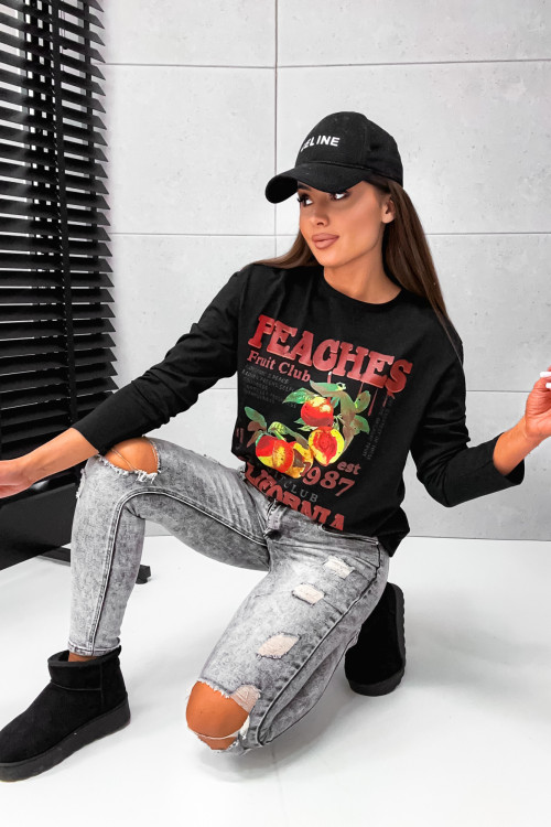 Bluzka LONGSLEEVE CALIFORNIA peaches