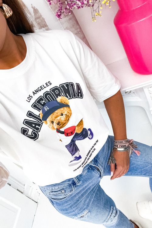 Tshirt BASIC Los Angeles CALIFORNIA TEDDY