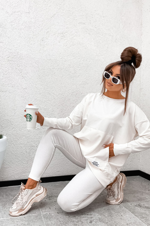Komplet z legginsami ROCCA BOCCA white
