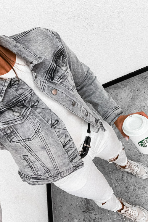 Katana jeansowa WASHED DENIM Rebecca GRAY