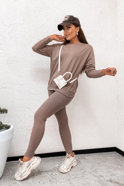Komplet z legginsami BASIC CANVAS fango