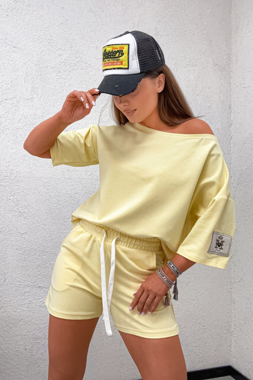 Komplet BASIC MIRELLA SUMMER VIBES citrus yellow