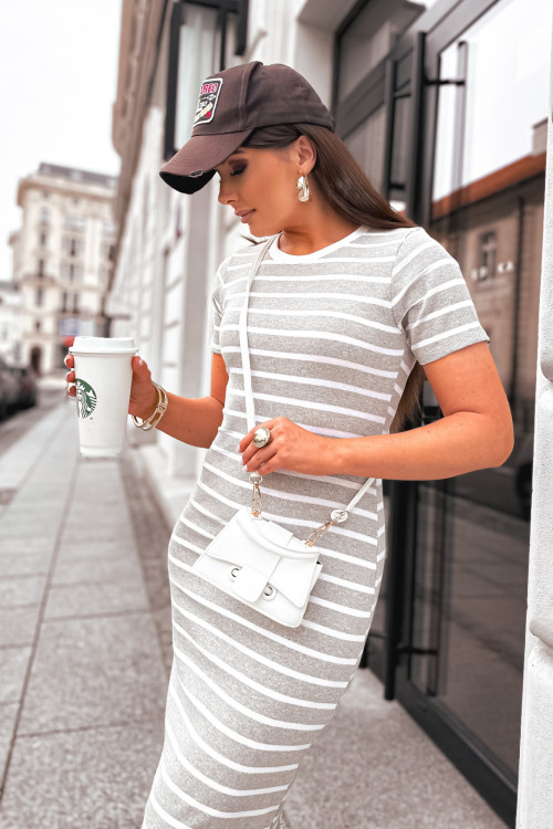 Sukienka BASIC MARINE LA CASTELLA gray