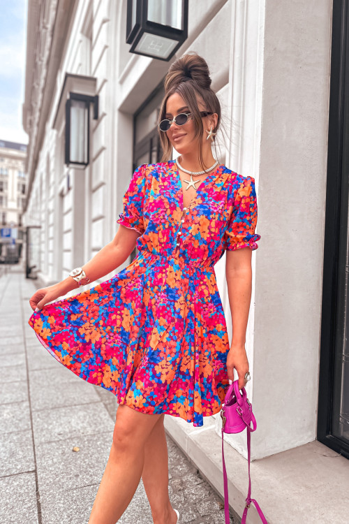 Sukienka CLARRA PRETTY COLORFUL summer