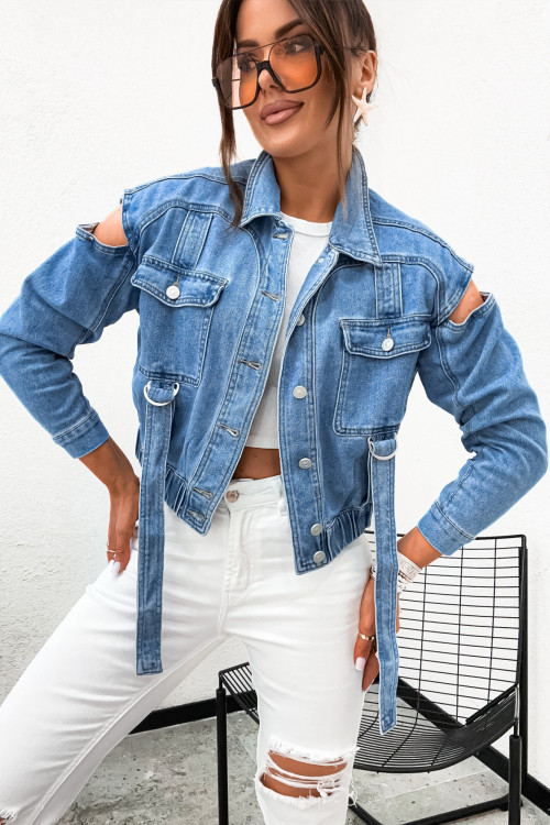 Katana kurtka jeansowa RANDAZZO denim bomberka