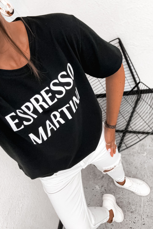 Tshirt basic streeet ESPRESSO MARTINI black