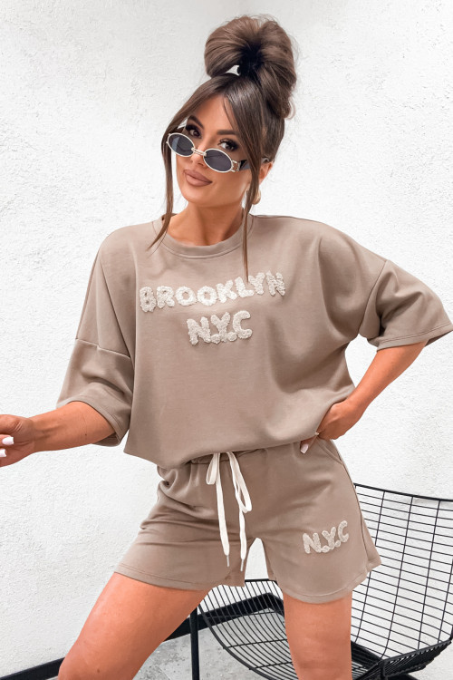 Komplet BROOKLYN NYC nude fango