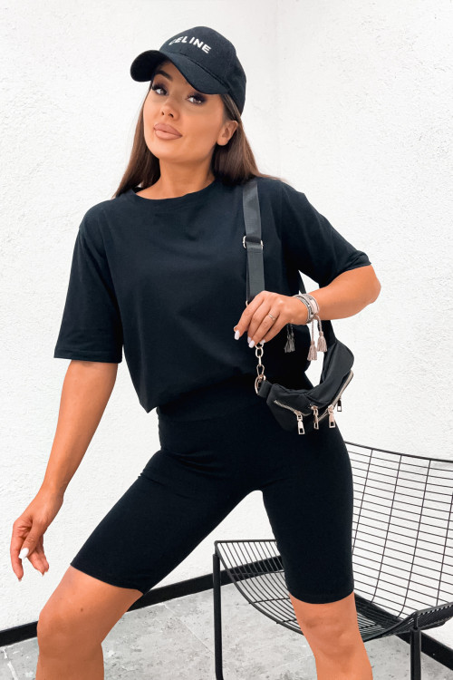 Komplet z kolarkami BASIC MINIMALISM black