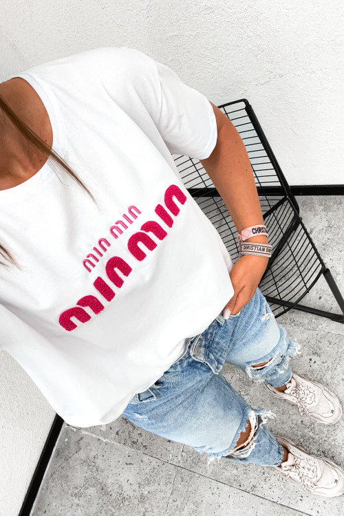 Tshirt basic MINIMALISMO white